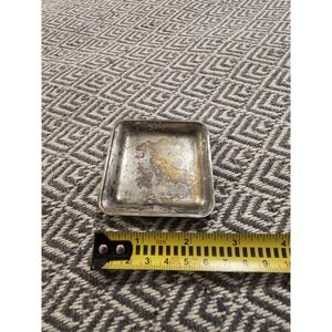 Vintage Pick-Barth Silver Plated Trinket Box- 2.5" X 2.5" See Pictures And Desc.
